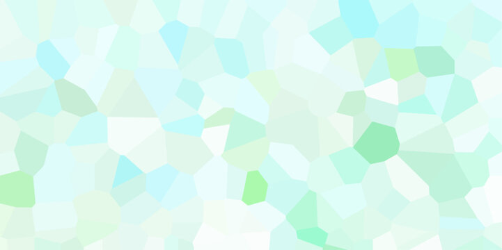 Abstract colorful background with triangles. background of crystallized. Pastel light mint colors stone tile pattern. Cement kitchen decor. Mint marble bath floor. Fabric vintage print. vector.