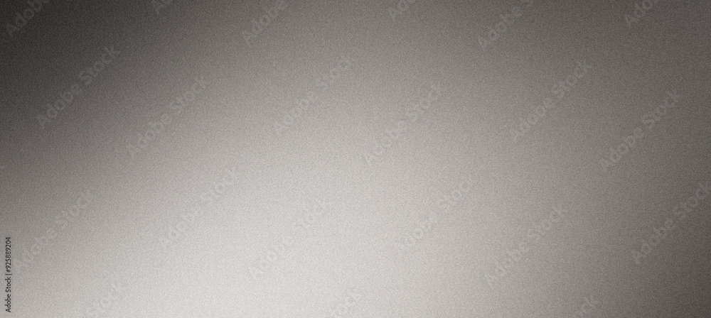 Aufkleber abstract silver metallic gradient background with a grain texture, ideal for design projects