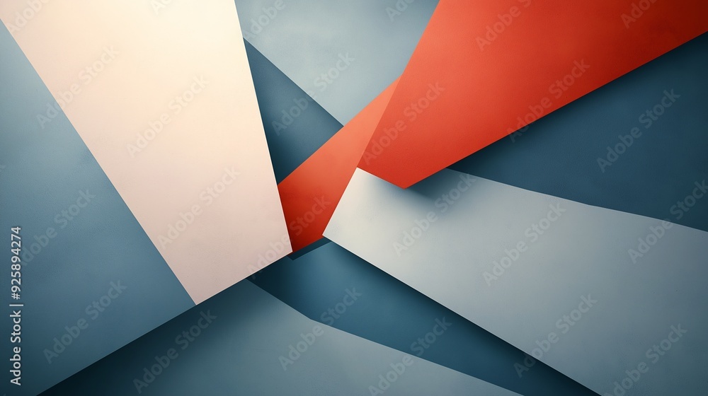 Aufkleber abstract geometric shapes: a captivating abstract background featuring a dynamic interplay of bold g