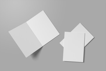 Bifold Brochure Mockup for showcasing your design to clients