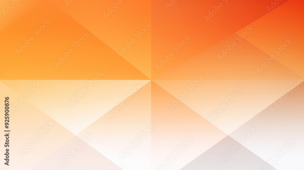 Wall mural an abstract background featuring orange gradient diamond-shaped blocks creates a modern and dynamic 