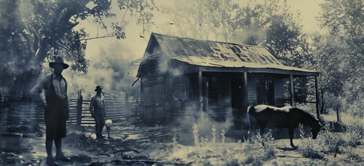 farm, ranch, early days. 