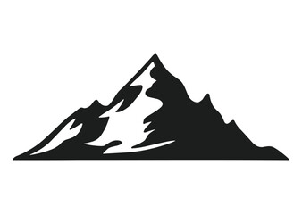 Vector Mountain Silhouette - Perfect for Landscape Art & Decor