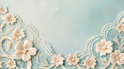 flowers on a wooden background