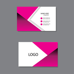 Fototapeta premium Modern and clean professional business card template Simple Business Card Layout