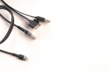 variations in mobile phone cable ends