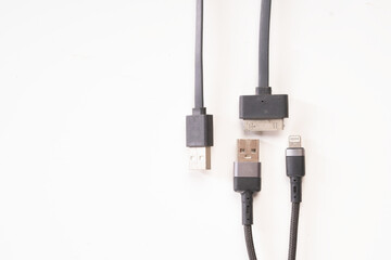 variations in mobile phone cable ends