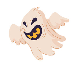 Spooky Ghost Halloween Illustration vector