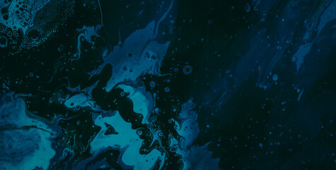 Fototapeta premium Luminous Flow: Exploring the Magic of Liquid Art in Oil Paint 