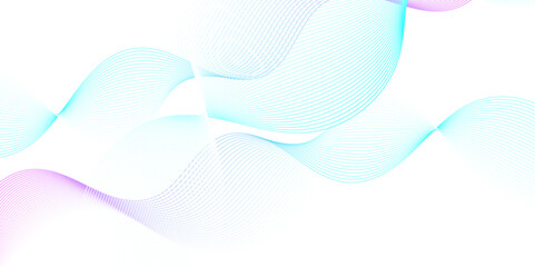 Abstract Technology abstract digital flow wave creative blue line sound concept tech beautiful smooth geometric gradient sound and web dynamic connection line tech background.