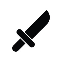 Knife vector icon