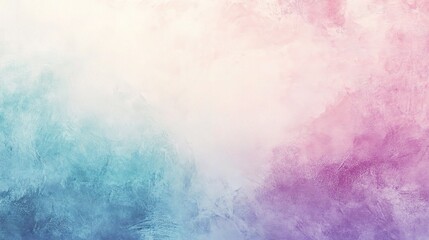 Obraz premium Pastel Dream: A soft, ethereal watercolor wash in calming pastel shades of pink, purple, and blue. Perfect for backgrounds, branding, and design projects.