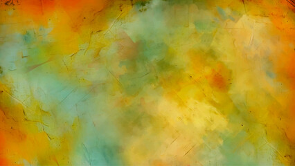 Colorful art painting like oil color modern abstract illustration background