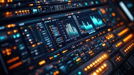Advanced Power Grid Interface with Data Analysis and Predictive Maintenance