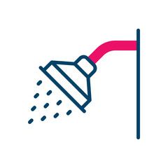 Shower vector icon