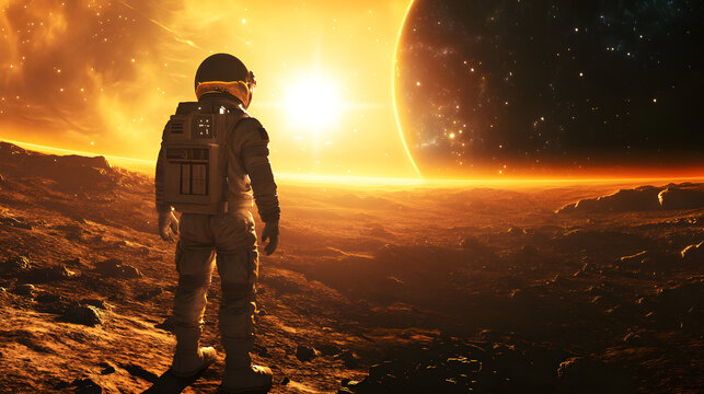  an astronaut, Orbit of Solitude, Solitude in the Void, Echoes of Infinity, ost Among the Stars