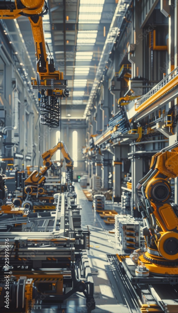 Poster Advanced Robotics in Modern Factory Producing High Performance Insulation Materials