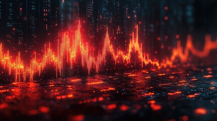 Bearish Cryptocurrency Market Banner Showing Despair and Decline