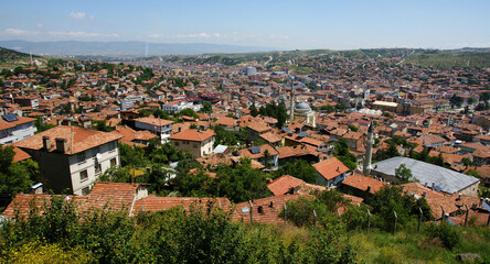 Obraz premium A view from Kastamonu, Turkey