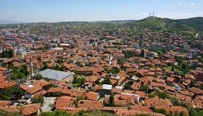 Obraz premium A view from Kastamonu, Turkey