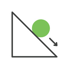 Snow Tubing vector icon