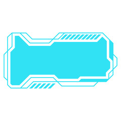 Futuristic Tech Hud Frame