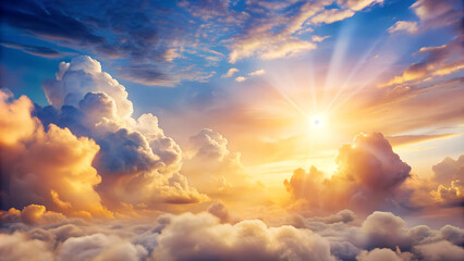 Warm, light and clean clouds