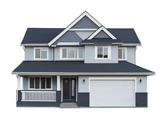 House Isolated on Transparent Background PNG
