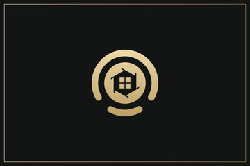 Home Building Logo Modern Structure