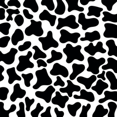 Animal skin leopard, cheetah, Jaguar seamless pattern design. Black and white seamless camouflage background.	