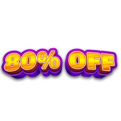 3D 80% off button design mr syed - 1