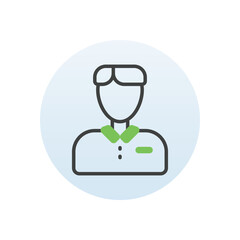 Politician vector icon