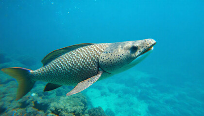 Fototapeta premium deep sea ocean fish