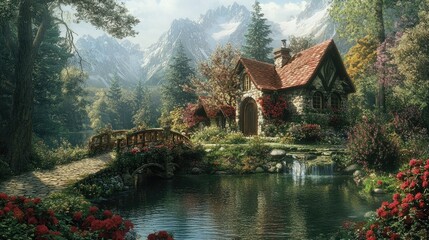 Fototapeta premium Creative Escapes: A Glimpse into the World of Hobbies and Free Time