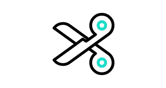 scissors icon vector illustration