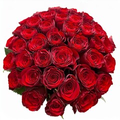 Obraz premium Bouquet of rered, rose, bouquet, background, flower, summer, wedding, spring, love, gift, floral, beauty, happy birthday, mothers day, garden, valentines day, card, celebration, plant, d roses in vase