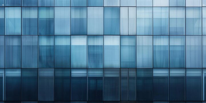 Close-up of a modern steel and glass facade showcasing contemporary architectural design