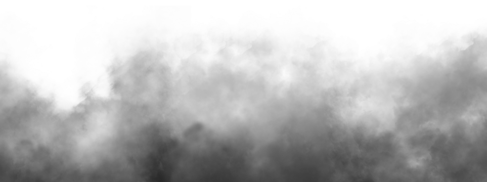 Gray Fog or smoke isolated transparent background. White vector cloudiness, mist or smog background. PNG image