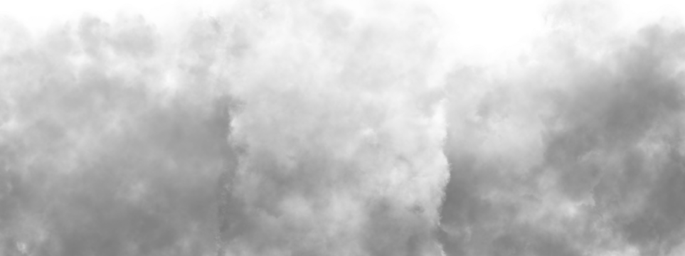 Gray Fog or smoke isolated transparent background. White vector cloudiness, mist or smog background. PNG image