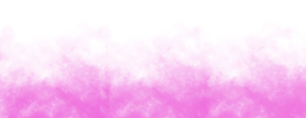 Pink color Fog or smoke isolated transparent background. White vector cloudiness, mist or smog...