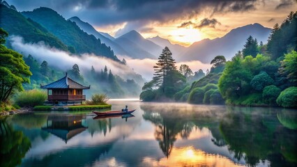 - Mood: Serene, mysterious