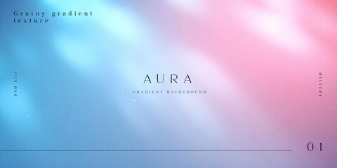 Gradient blur pink blue abstract background