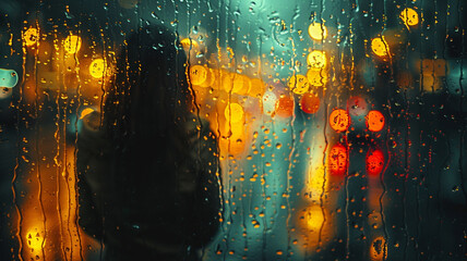 Obraz premium women background with drops 