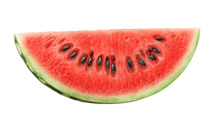 Watermelon Slice, Red, Green,