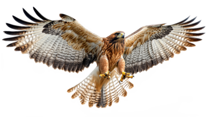 Majestic Hawk with Spread