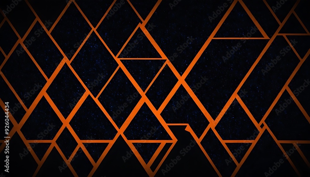 Poster triangle geometrical modern business presentation design template, abstract pattern for any backgrou