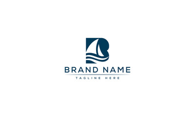 Logo design letter B . Elegant modern. Vector template.