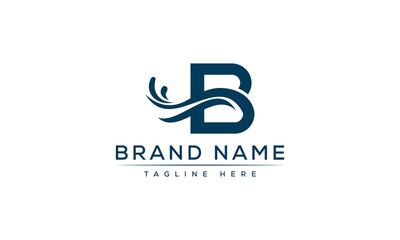 Logo design letter B . Elegant modern. Vector template.