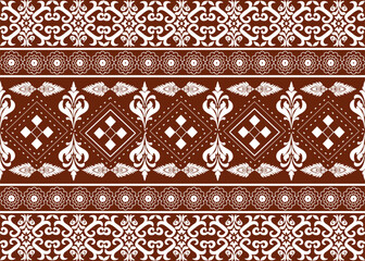 Classic Damask Seamless Pattern - Vector Illustration for Elegant Textile Design