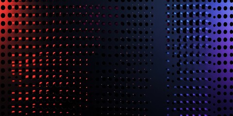 Trendy minimal background with unique perforation design and vibrant color transitions